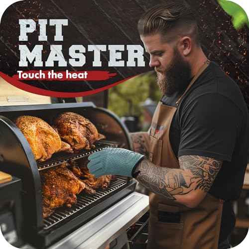 Silicone Smoker BBQ Gloves