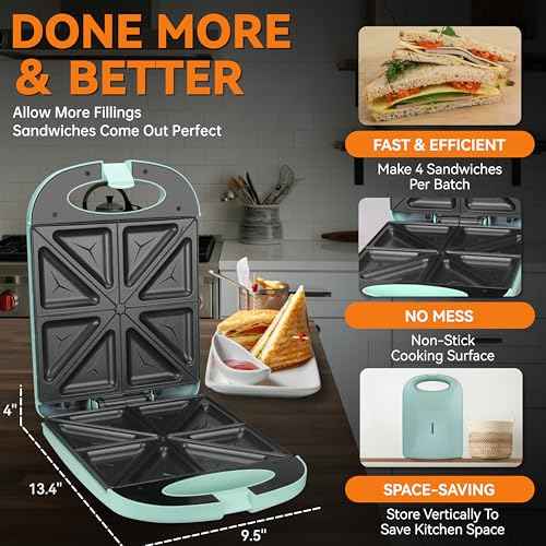 Baker’s Friend Breakfast Sandwich Maker