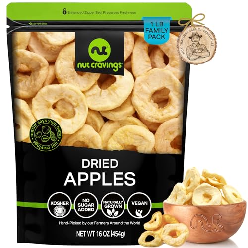 Dried Apple Rings Slices (16 Ounce)