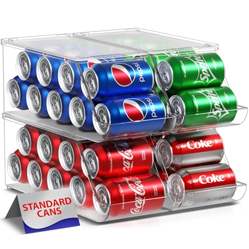 Soda Can Organizer for Fridge & Freezer