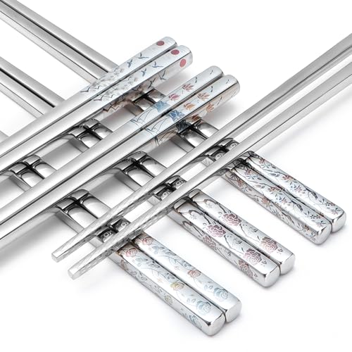 Stainless Steel Chopstick Gift Set (5 Count)