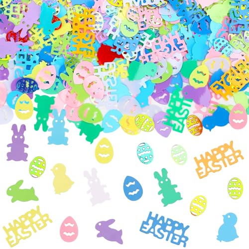 Easter Confetti Party Table Decorations