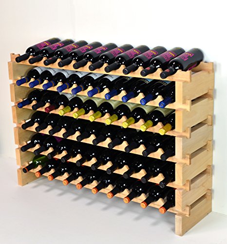 Modular Wine Rack Beechwood 40