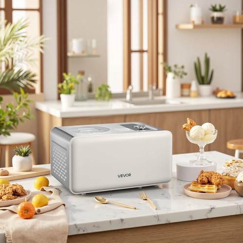 Automatic Ice Cream Maker with Built