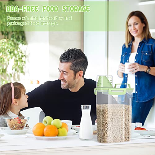 Rice Container Cereal Storage Container 2 Pack 5 Lbs (2 Count)