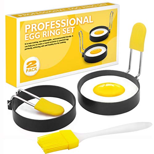 Egg Ring for Frying Eggs and English Muffin (2 Count)
