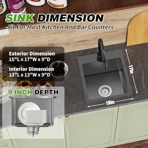 Black Kitchen And Bar Sink