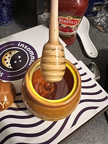 Ceramic Honey Pot with Dipper