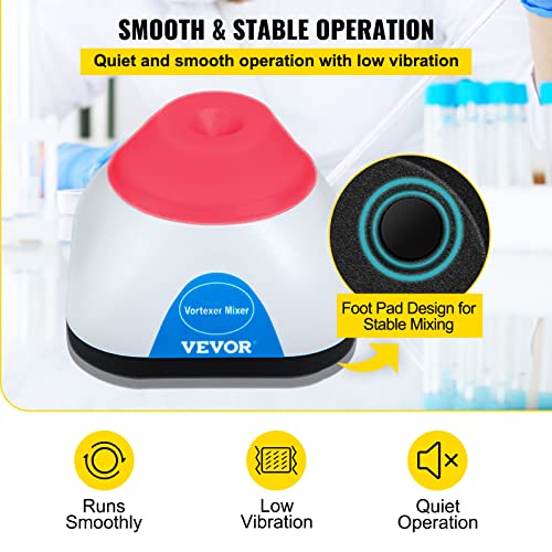 Vortex Mixer 3000RPM Mini Vortex Mixer Shaker