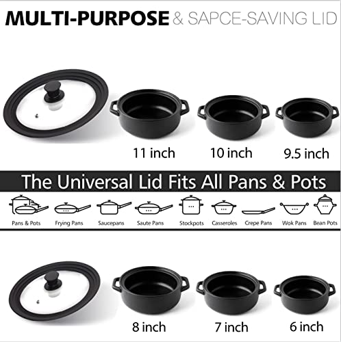 Silicone Universal Lid for Pots (2 Count)