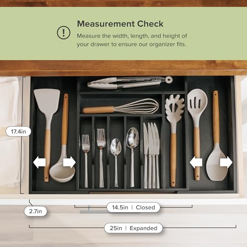 Silverware & Utensil Drawer Organizer