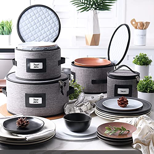 4 Piece Dish Storage Containers