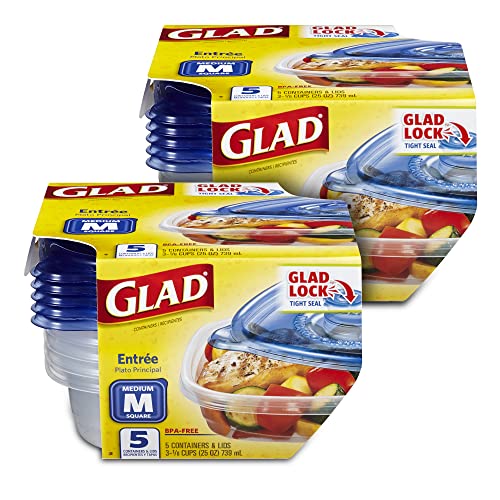 GladWare Entrée Food Storage Containers (10 Count)