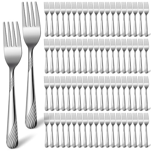 150 Pcs Metal Dinner Forks Bulk (150 Count)