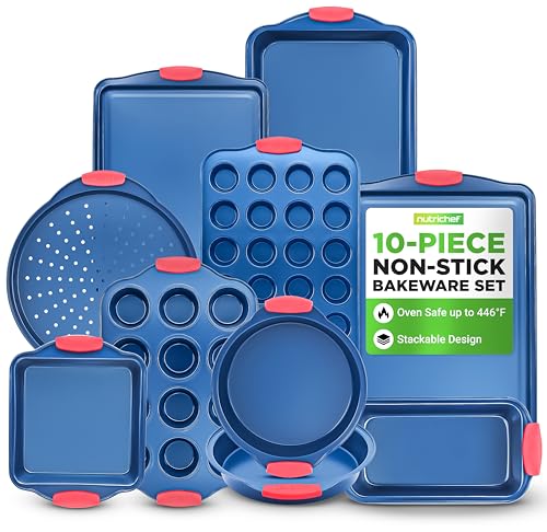 10 Piece Nonstick Bakeware Set (10 Count)