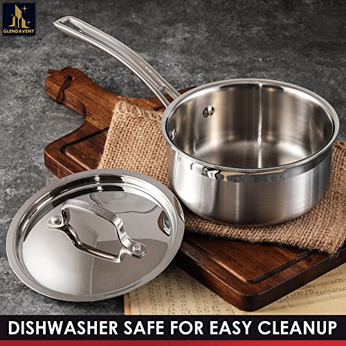 Stainless Steel Saucepan with Lid