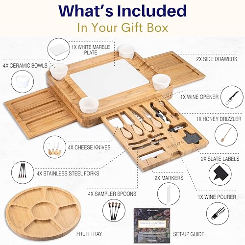 Extra Large Charcuterie Boards Gift Set