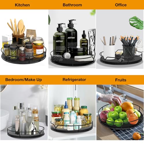 Lazy Susan Turntable Organizer with Anti
