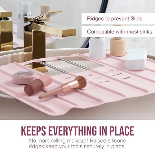 Travel Size Bathroom Sink Cover for Counter Space