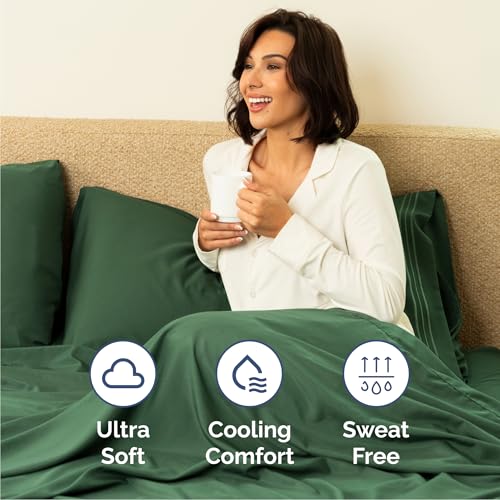 Cal King Size 4 Piece Sheet Set