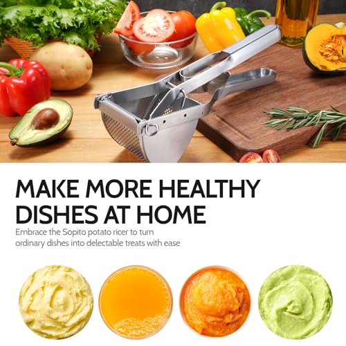 22 oz Stainless Steel Potato Ricer