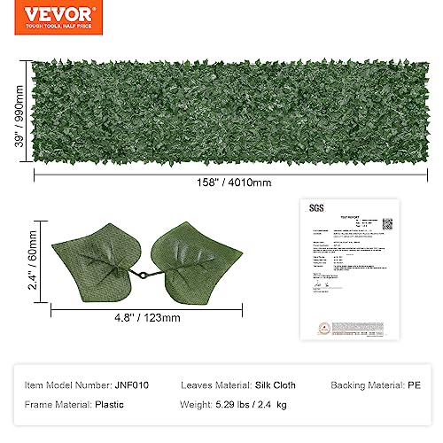 Artificial Ivy Privacy Fence Screen