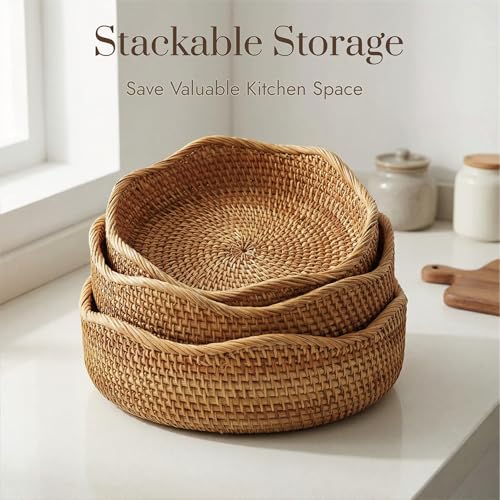 Rattan Bread Basket