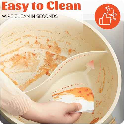 TWIN™ Dual Shabu Shabu Electric Hot Pot Fast & Even Heat