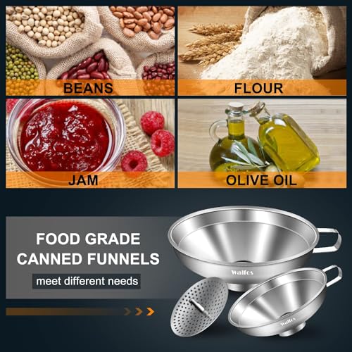 5.5 Inch and 4 inch Stainless Steel Wide (2 Count)