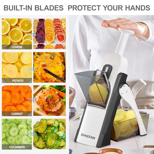Safe Mandoline Slicer for Kitchen
