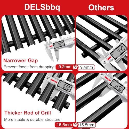 17.4" Grill Grates 7525 for Weber Spirit 300 (2 Count)