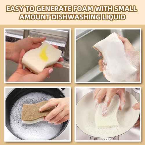 18 Pack Natural Kitchen Sponges (18 Count)