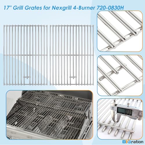 17" Grill Grates for Nexgrill 4