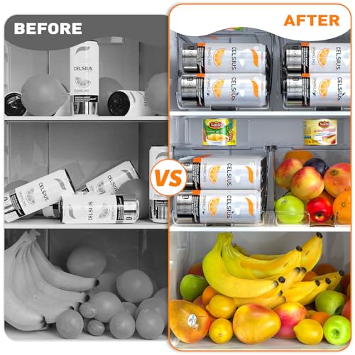 Skinny Can Organizer for Refrigerator (2 Count)