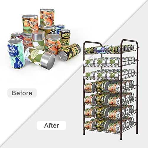 Can Rack Organizer Soda Can Storage Drink Shelf for Pantry (84 Count)