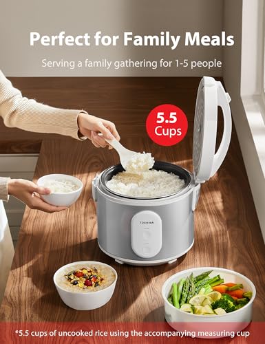 Rice Cooker & Steamer Simple 5.5 Cup (5.5 Cups)