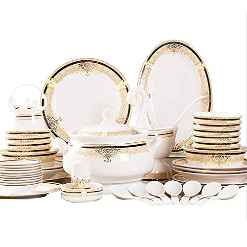 60 Piece Porcelain Dinnerware Set
