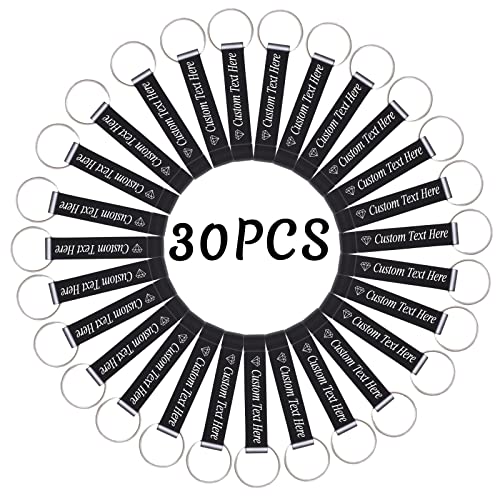 30PCS Personalized Bottle Opener Keychain Bulk Custom Beer Bottle Opener with Logo Text Engraved Wedding Bottle Opener Favors Customized Gifts for Guests Baby Shower Birthday Party