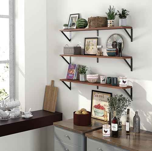 Floating Shelves for Wall (3 Count)