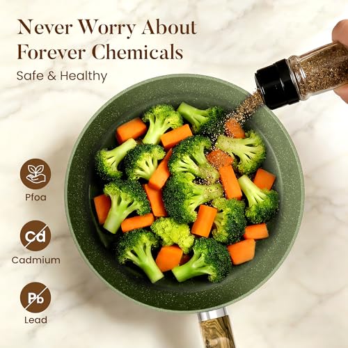 Non Toxic Pots and Pans Set Non Stick