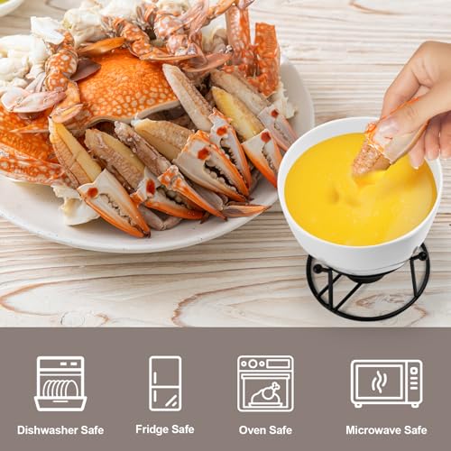 4Pcs 14.2oz Butter Warmers for Seafood