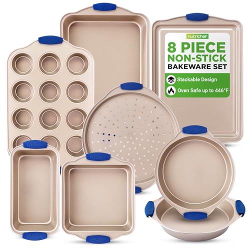 8 Piece Nonstick Bakeware Set