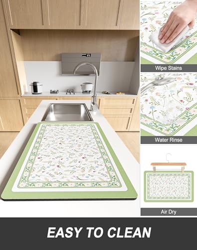 Dish Drying Mat for Kitchen Counter