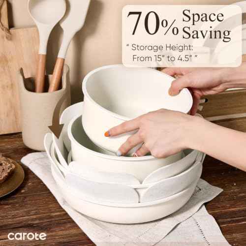 21pcs Pots and Pans Set Non Stick