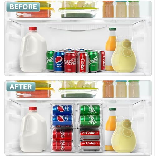 Soda Can Organizer for Fridge & Freezer