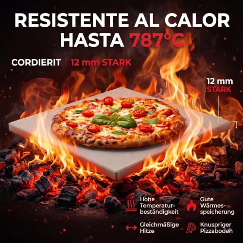 13.86" Square Pizza Stone