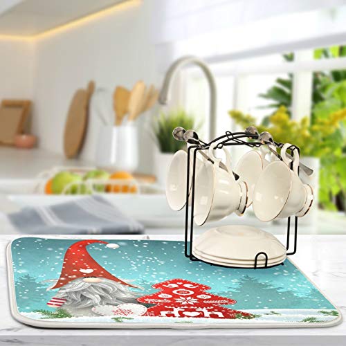 Super Absorbent Dish Drying Mat