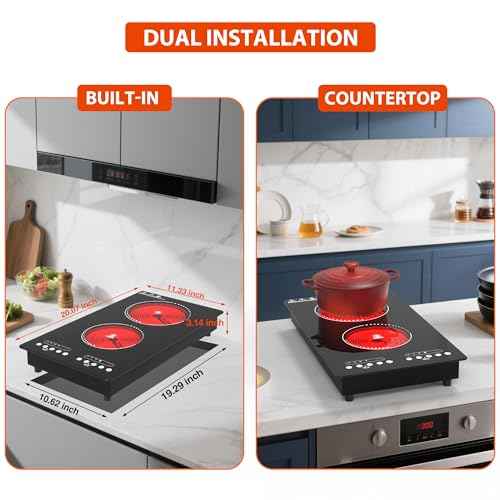 Electric Cooktop 2 Burners (2 Count)