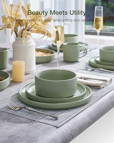 Star Stoneware Dinnerware Sets for 8 (24 Count)