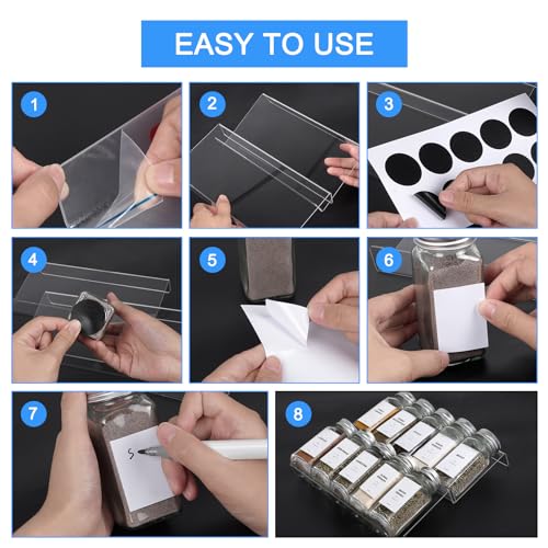 Acrylic Seasonings Spice Rack